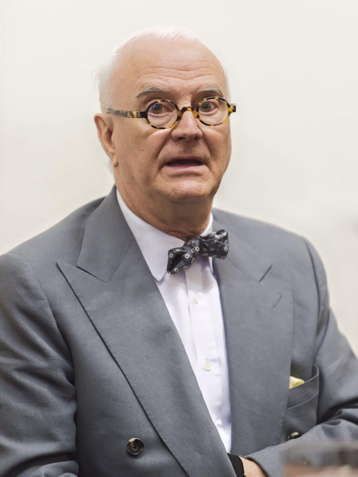 Blahnik, en la rueda de prensa en la ULL. / Foto: Rubén Rodríguez de Cándido.