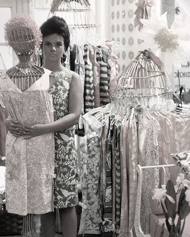 La diseñadora Lilly Pulitzer.