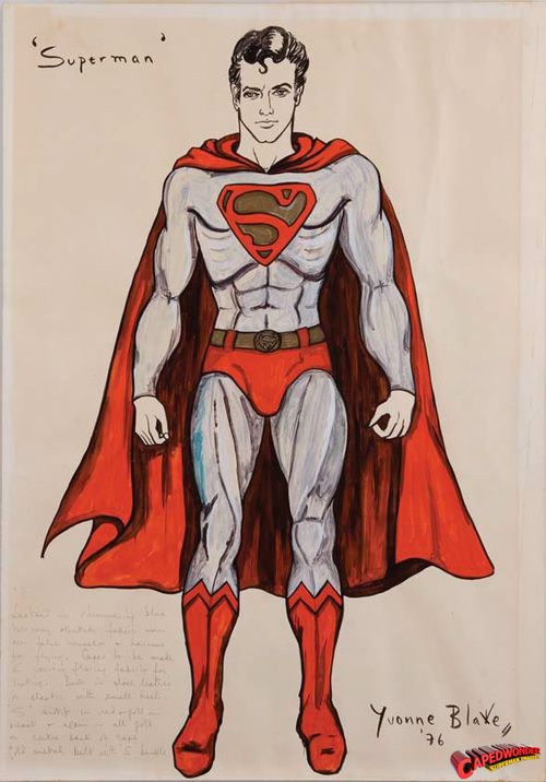 Boceto de Superman.