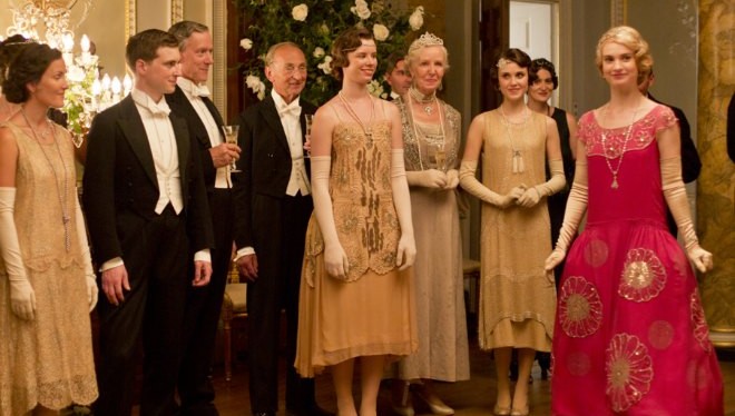 Vestuario para la serie Downton Abbey.
